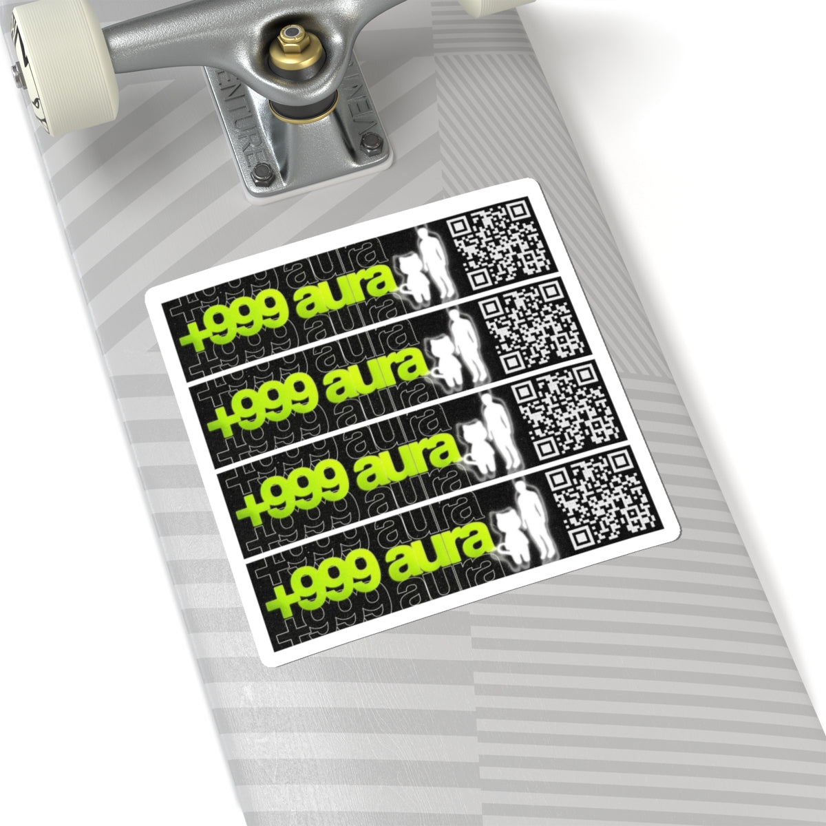 +999 aura Sticker Pack — Scan to Ascend