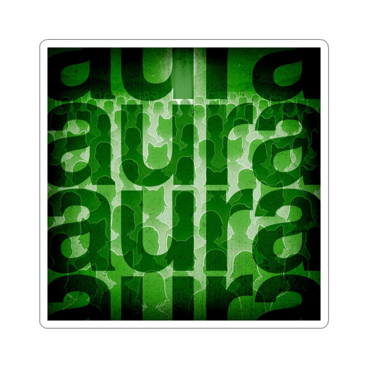 aura green stickers