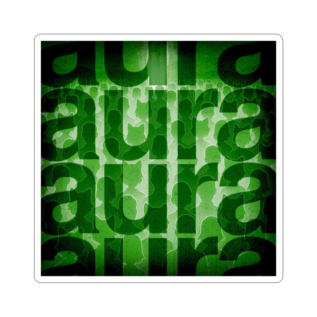 aura green stickers